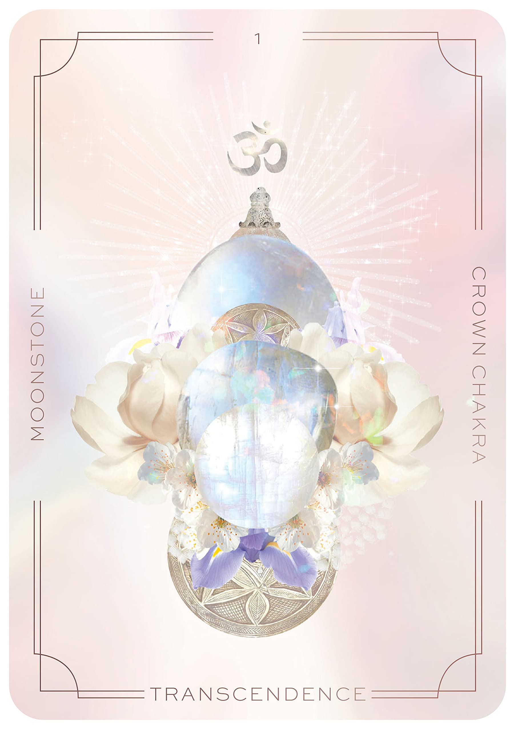 Astral Realms Crystal Oracle Deck - 78 Mystical Cards for Divination, Spiritual Guidance & Meditation | Perfect for Tarot Readers, Psychics & Energy Healers