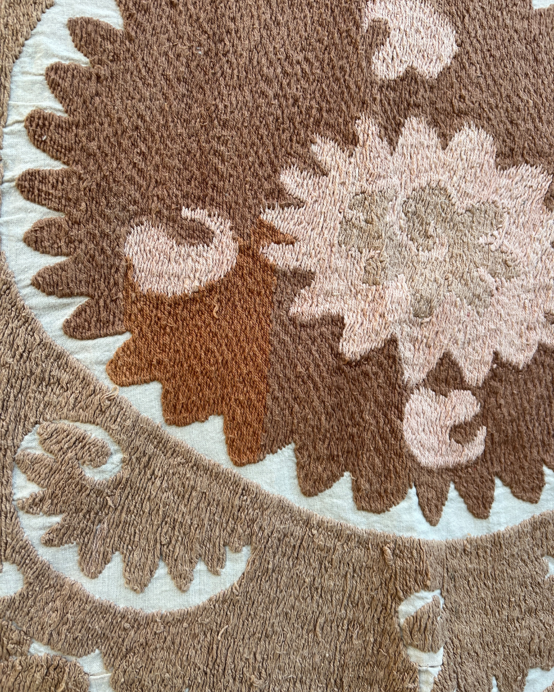 Handmade Suzani 054 Medium Size - Traditional Uzbek Embroidery Pillow Cover - Perfect for Home Decor, Sofa, Bed & Living Room