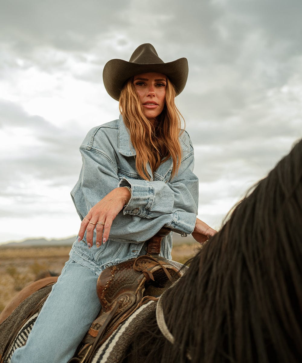 Paige Western Hat - Limited Edition Cowboy Hat for Women & Men - Perfect for Rodeo, Country Music Festivals & Outdoor Adventures