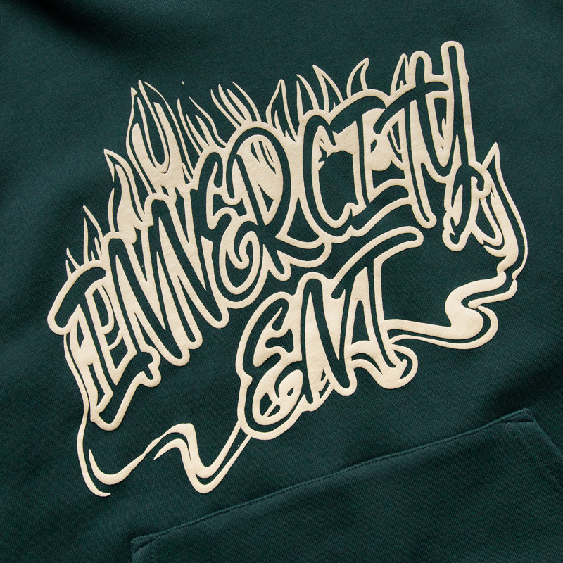 Honor The Gift Entertainment Hoodie for Men & Women - Soft Cotton Green Pullover Sweatshirt - Casual Streetwear for Everyday Comfort & Style