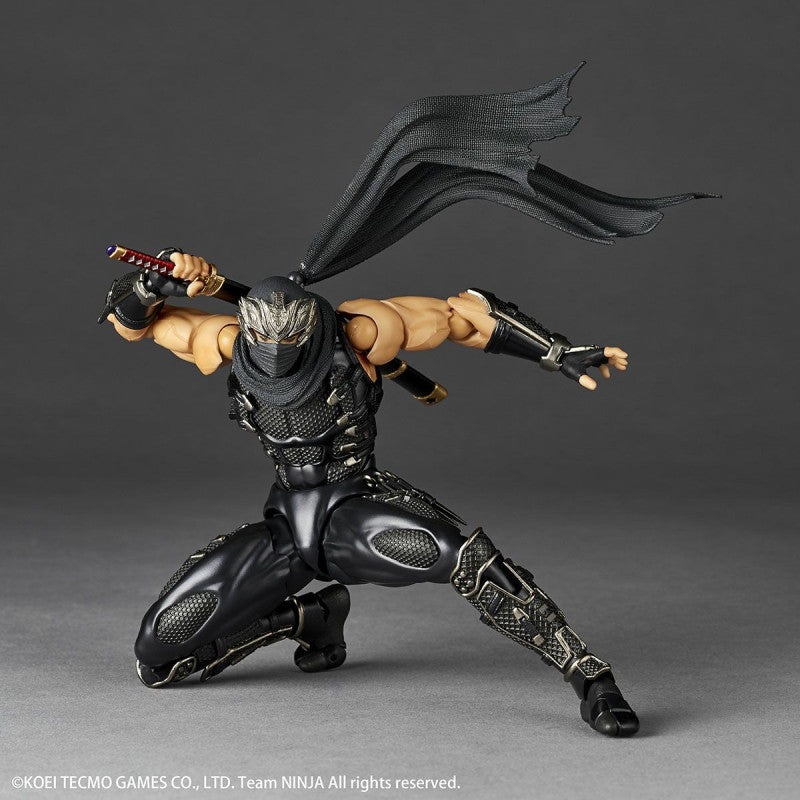 Amazing Yamaguchi Revoltech Ryu Hayabusa Action Figure - Ninja Gaiden NR052 Collectible Toy for Display & Gaming Enthusiasts