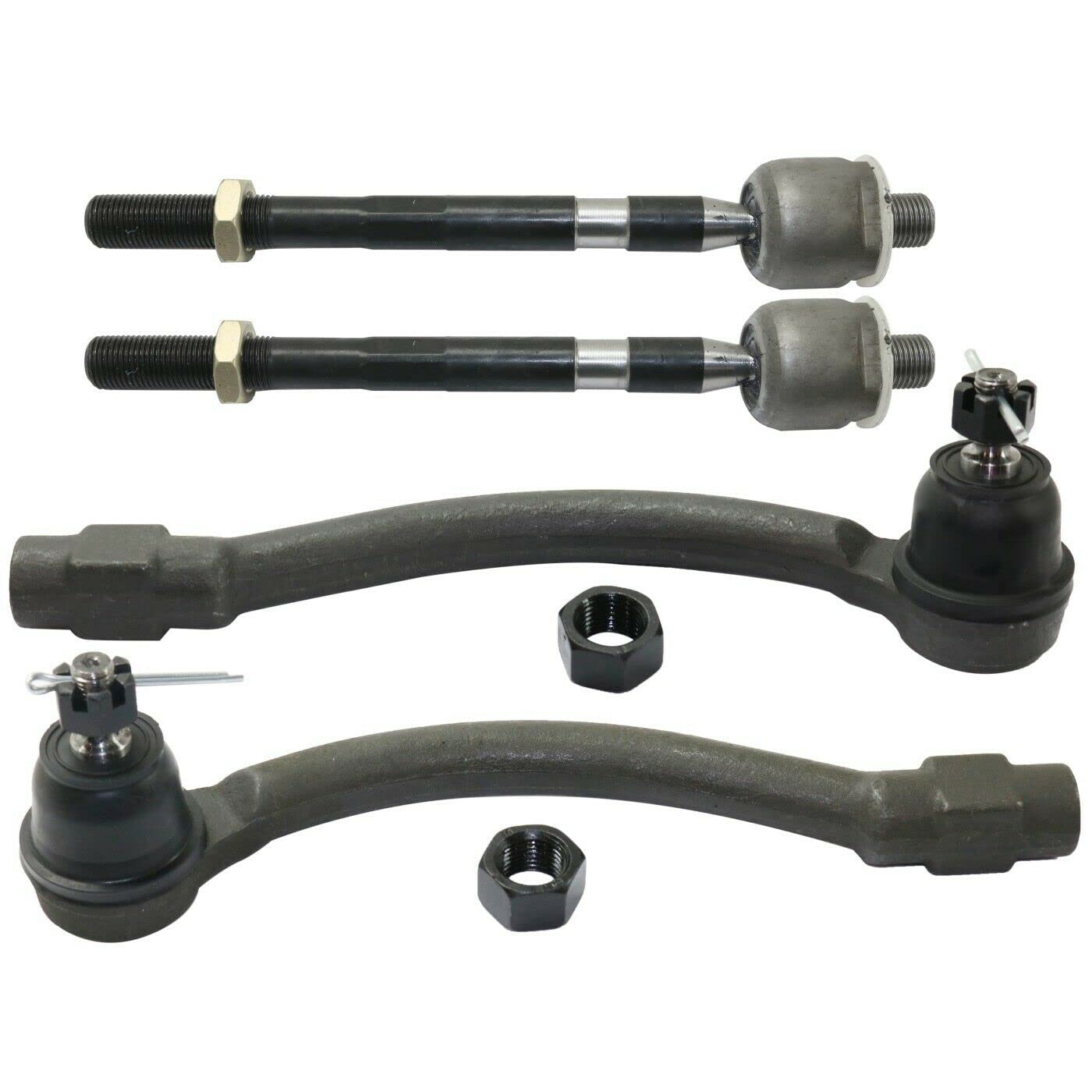 High-Quality Tie Rod End Set - Front Inner & Outer Replacement for 14574855 - Perfect for Car Suspension Repair & Maintenance