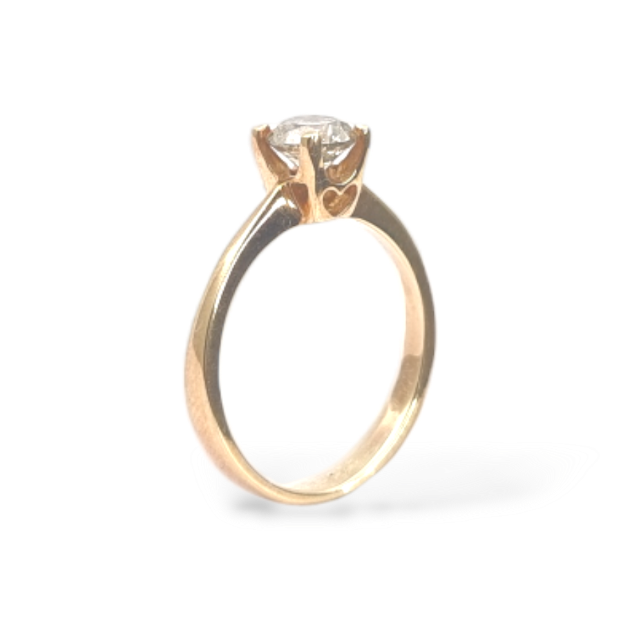 2.96g Diamond Ring for Women - Elegant 14K Gold Wedding Band, Engagement Ring, Anniversary Gift - Perfect for Proposals, Bridal Jewelry & Special Occasions