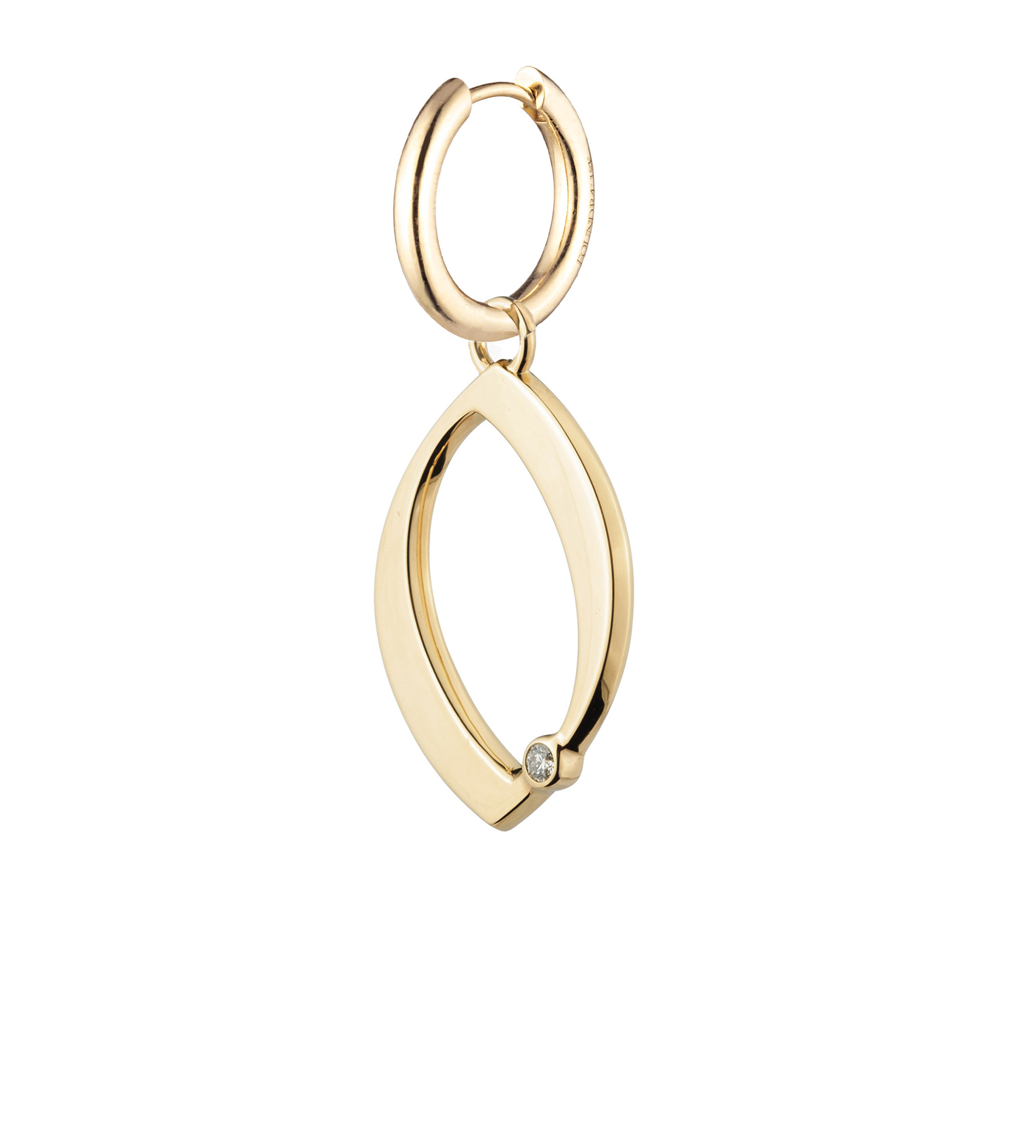 Engravable Number 0 Chunky Hoop Earrings - Oversized Small Chubby Earrings for Women - Perfect for Everyday Wear, Parties & Gifts