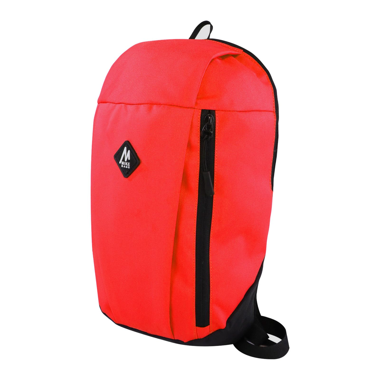 MIKE BAGS 10L Casual Unisex Backpack - Red | Lightweight Travel Backpack for Men & Women | Perfect for School, Work & Weekend Getaways