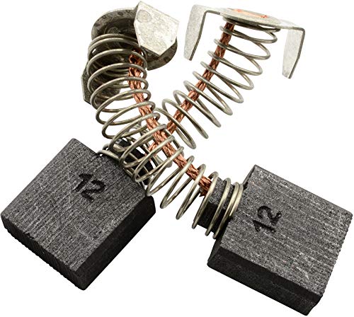 Ryobi G2350 Grinder Carbon Brushes CA-07-75471 (0.26x0.63x0.63 Inch) - Replacement Motor Brushes for Power Tools - Perfect for Woodworking, Metal Grinding & DIY Projects