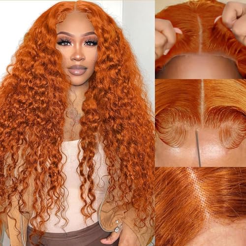 Ginger Orange Curly