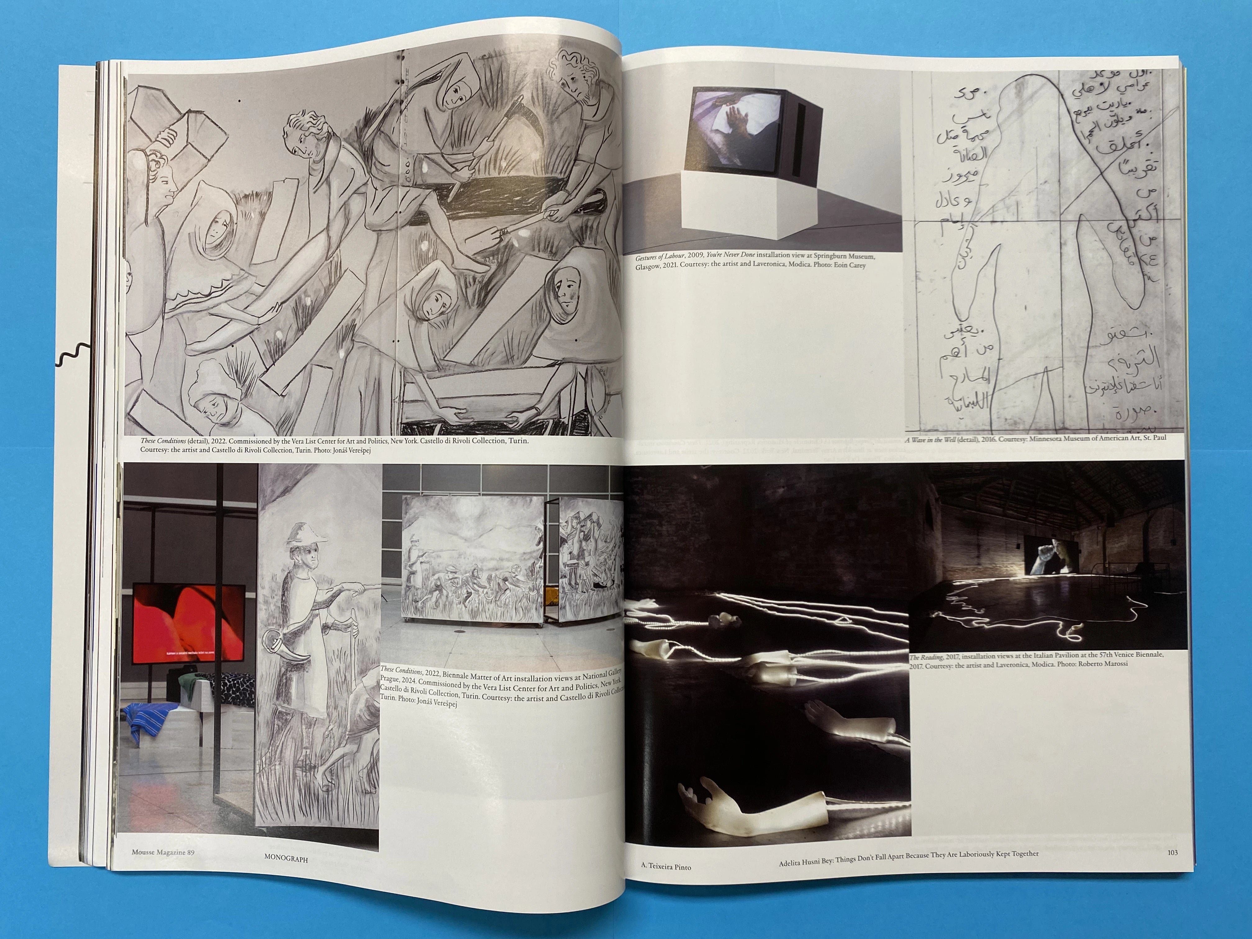 Mousse Magazine Issue 89 Fall 2024 - Contemporary Art & Culture Publication | Perfect for Art Collectors & Design Enthusiasts