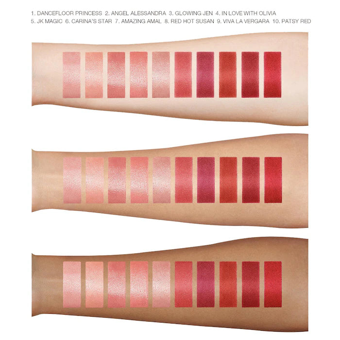 Charlotte Tilbury Hot Lips 2 Lipstick - Matte Long-Lasting Lip Color for Women | Perfect for Date Night, Parties & Everyday Wear
