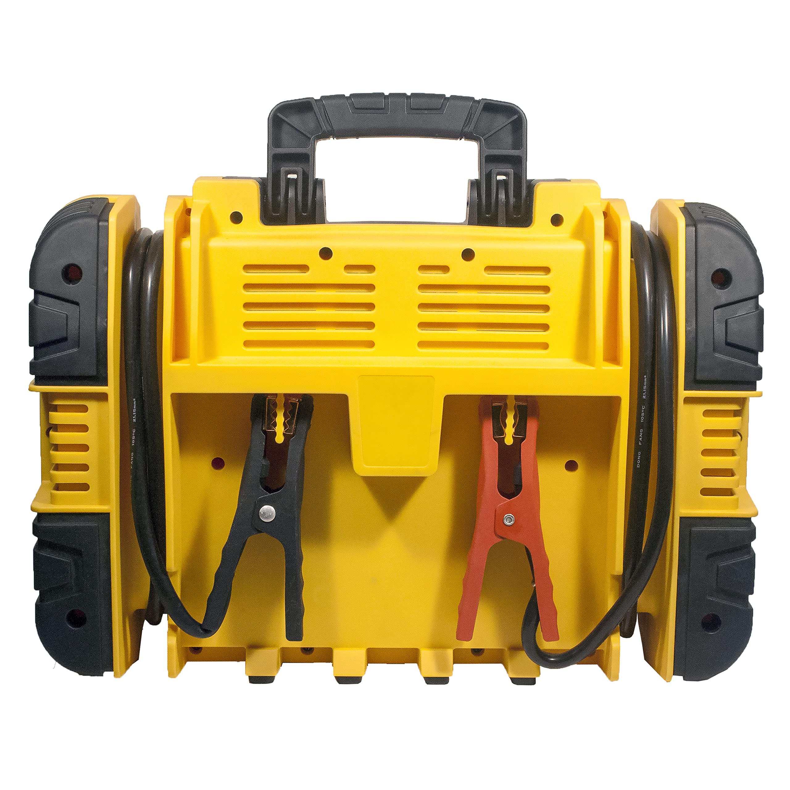 CAT CJ3000 Professional 2000A Peak Jump Starter - Portable Car Battery Booster with Built-In Power Switch & Heavy-Duty Clamps (Yellow) - Emergency Vehicle Rescue, Roadside Assistance, Truck & SUV Power Boost