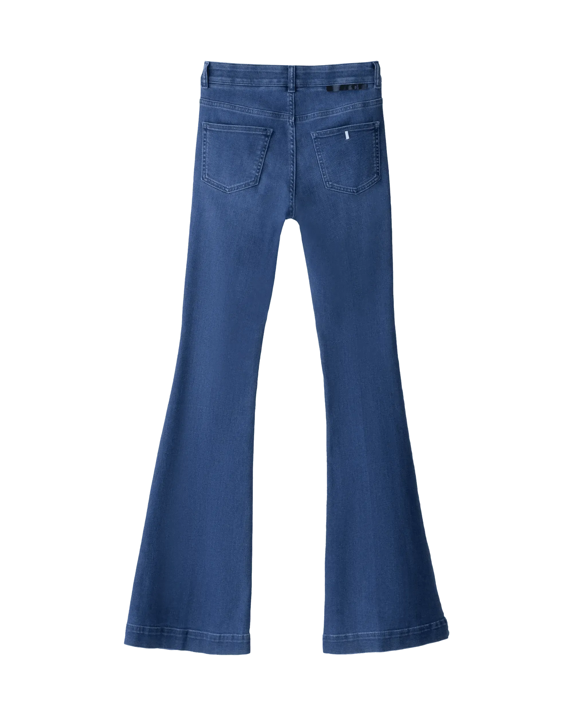 Bell Bottom Jeans for Women - High Waisted Flared Denim Pants 70s Retro Vintage Style (Casual Wear, Music Festivals, Hippie Outfits)