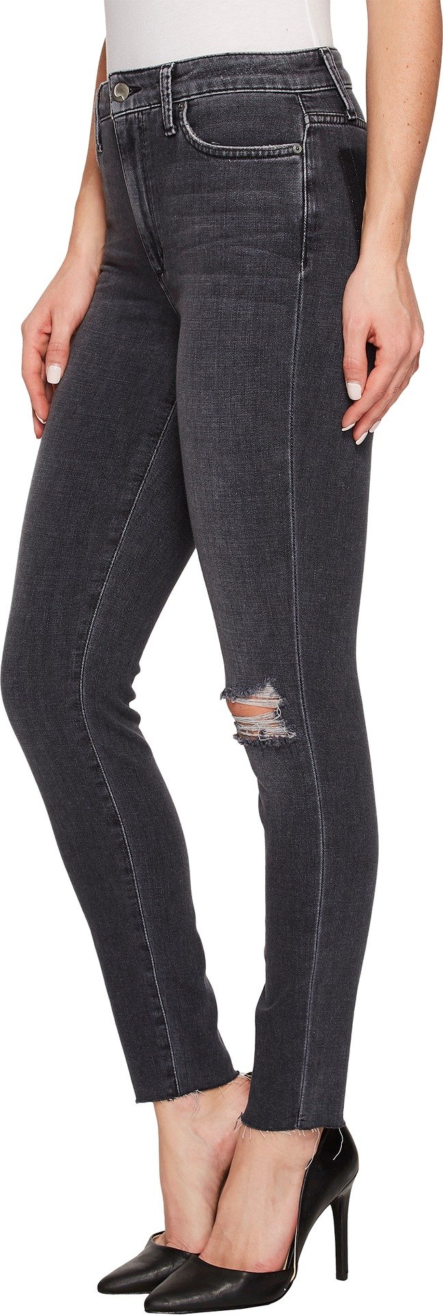 Joe's Jeans Women's Charlie High Rise Skinny Ankle Jeans - Stretch Denim Pants for Casual Wear & Night Out