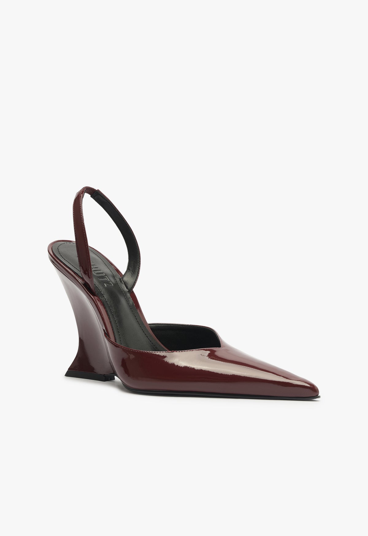 Siena Patent Leather Pump Women's High Heel Shoes - 3.5 Inch Heel, Pointed Toe, Comfortable Dress Pumps for Work, Party & Wedding (Style: F24, S2203000020003)