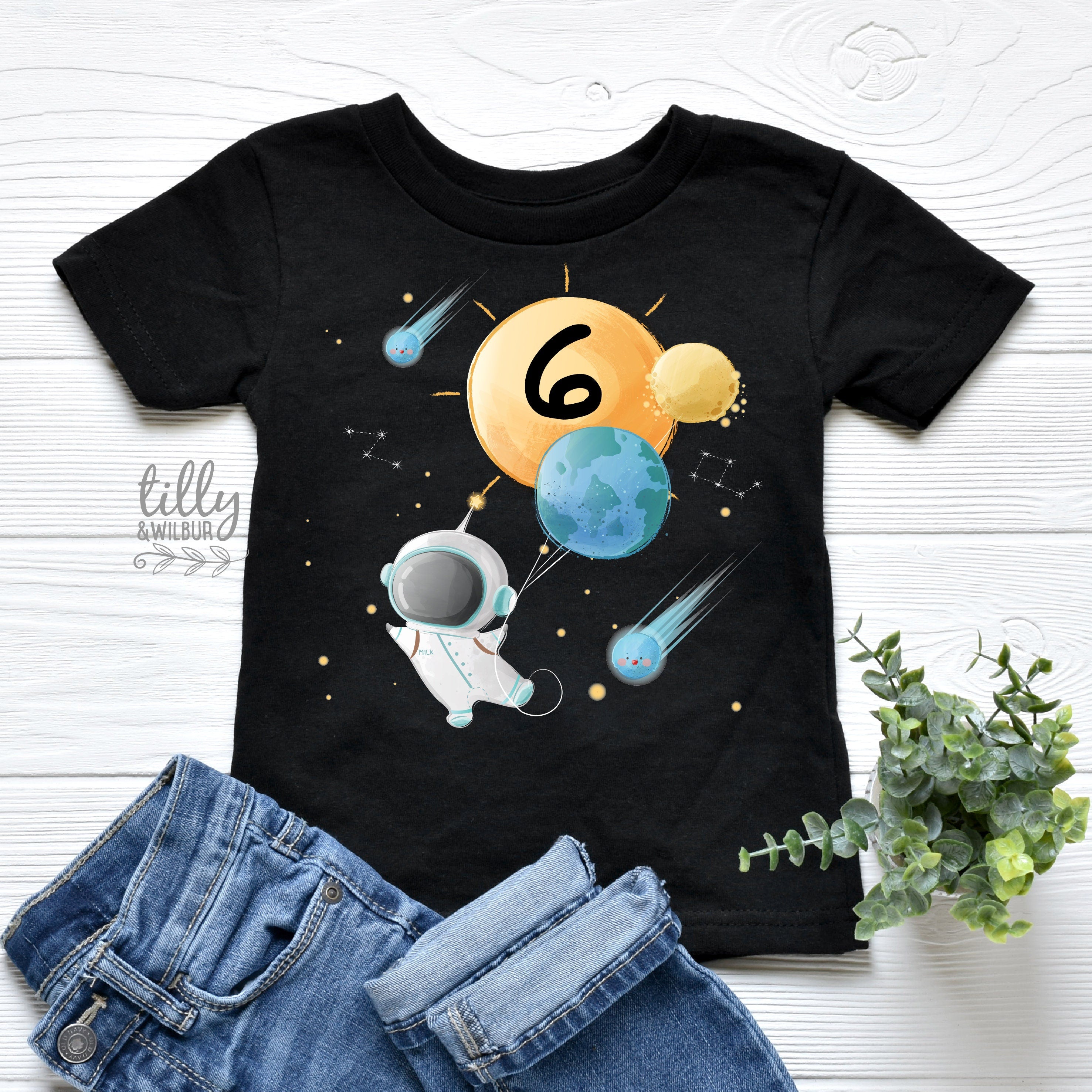 6th Birthday T-Shirt for Boys & Girls - Fun & Comfortable Kids Birthday Party Outfit - Perfect for Birthday Celebrations, Photos & Gifts
