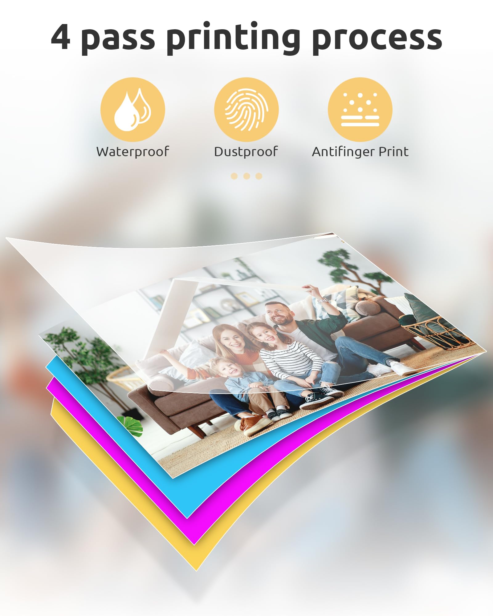 HPRT 4x6 Photo Printer - Wireless Instant Photo Printer for iPhone, Android, Laptop & MacBook | AR Video Printing & Thermal Dye Sublimation Technology | Includes 10 Sheets Photo Paper | Perfect for Home, Office & Travel Memories