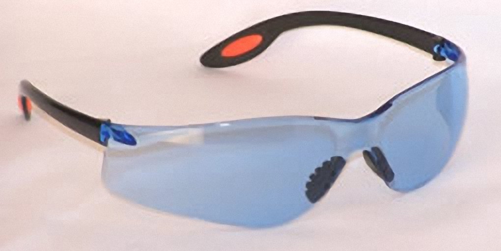 Aries S1012 ANSI Z87+ Certified Safety Glasses with Light Blue Lenses - Case of 144 Pack - Ideal for Construction, Lab Work & Industrial Safety Protection