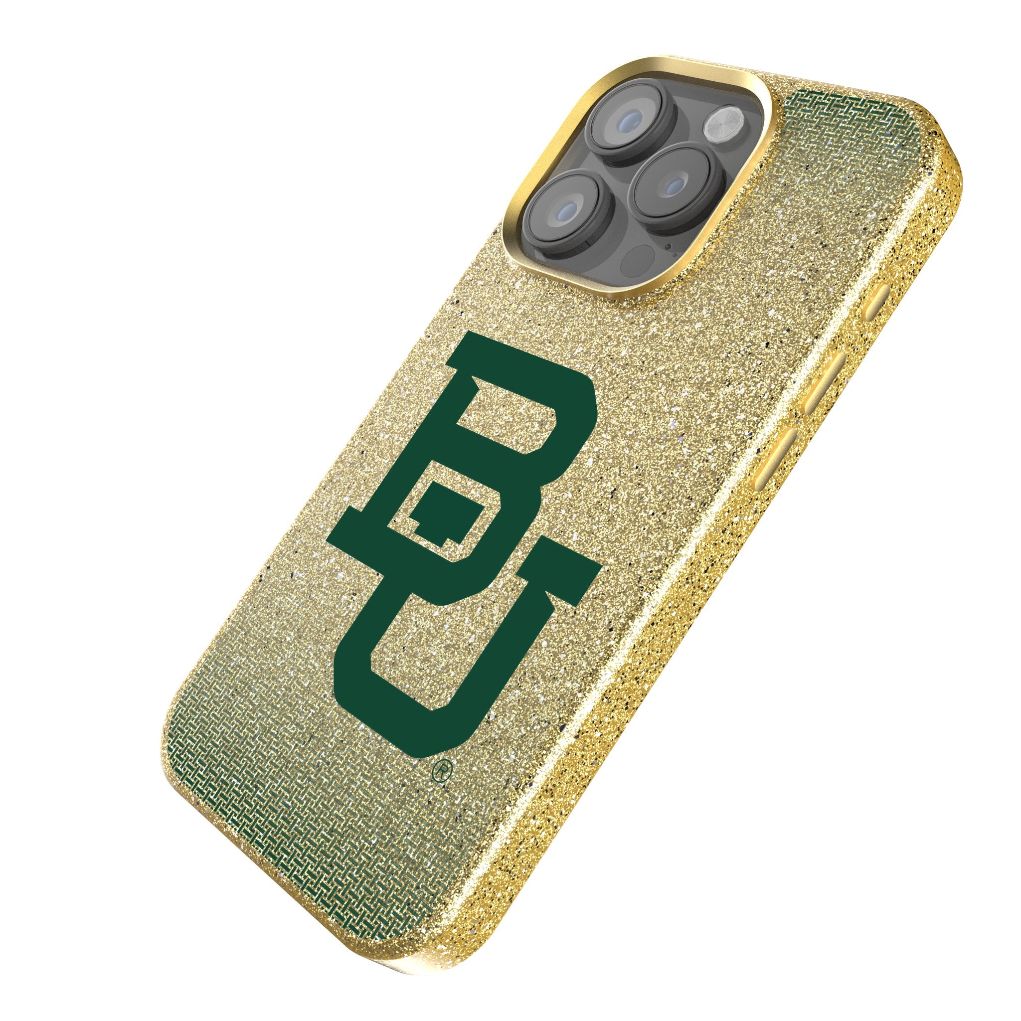 Baylor University Bears Rhinestone Bling Phone Case for Apple iPhone 14 13 12 11 Pro Max XR XS - Stylish Protective Cover for Fans, School Spirit & Game Day Accessories