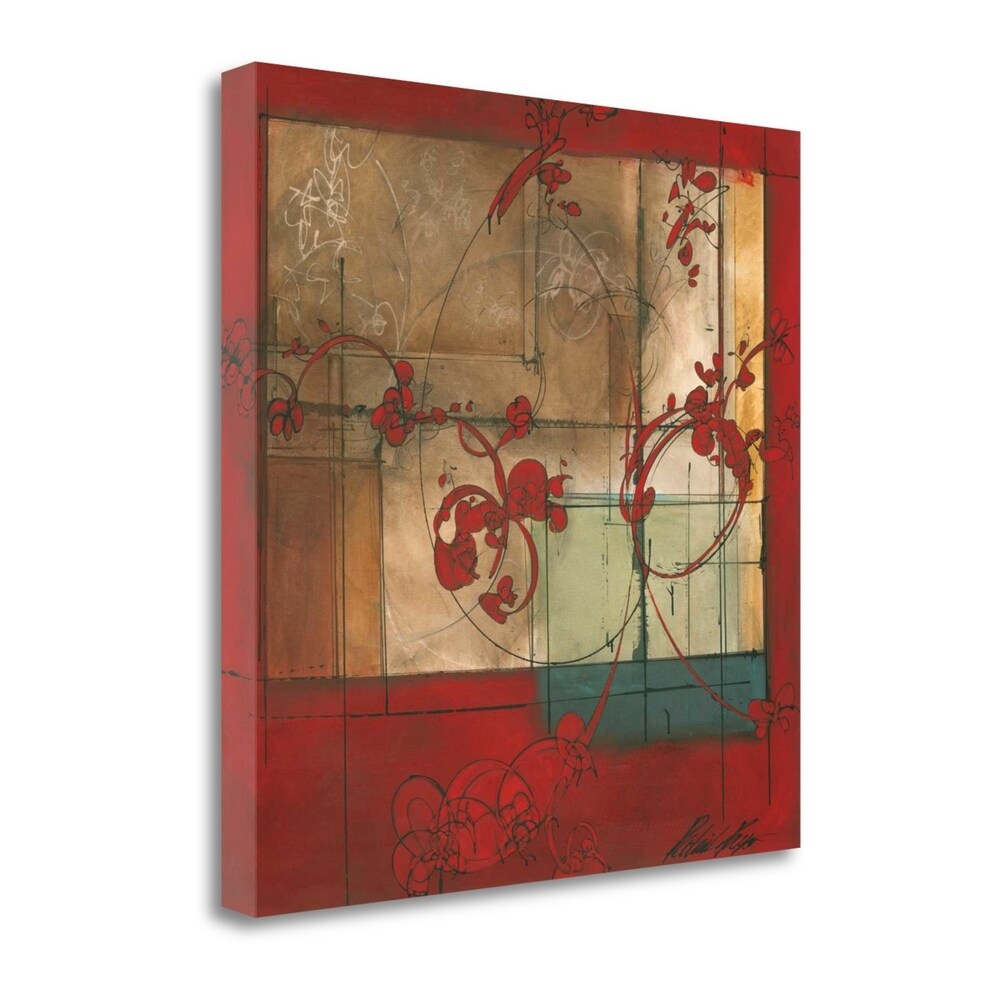 Amber Window by Patrick Pryor - Fine Art Giclee Print on Gallery Wrap Canvas, Ready to Hang Wall Decor - Perfect for Living Room, Bedroom & Office Art