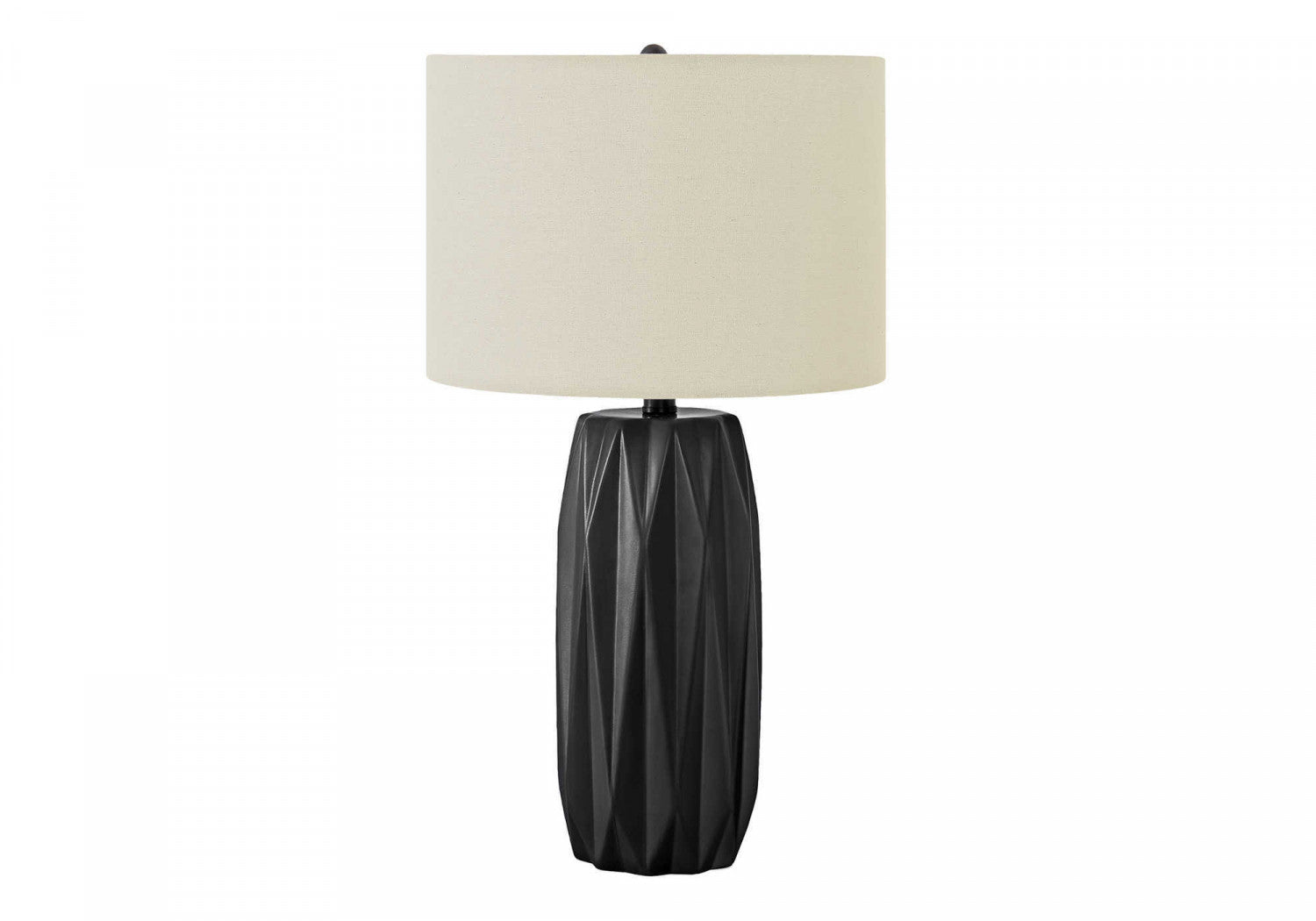 Belmont Black Table Lamp - Modern Bedside & Living Room Lighting for Home Decor