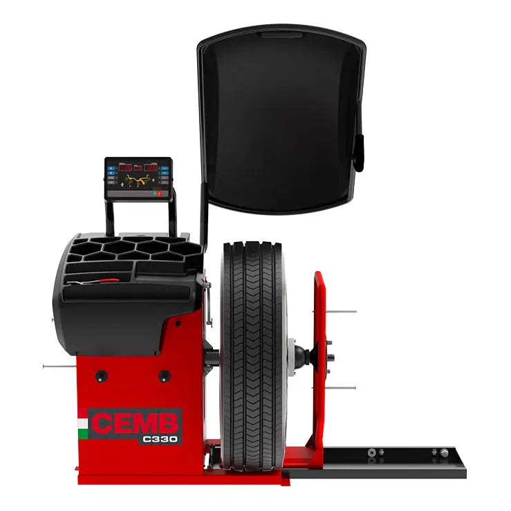 CEMB C330 Heavy Duty Digital Truck Wheel Balancer - Professional Wheel Balancing Machine for Trucks, SUVs & Commercial Vehicles | Perfect for Auto Repair Shops & Tire Service Centers