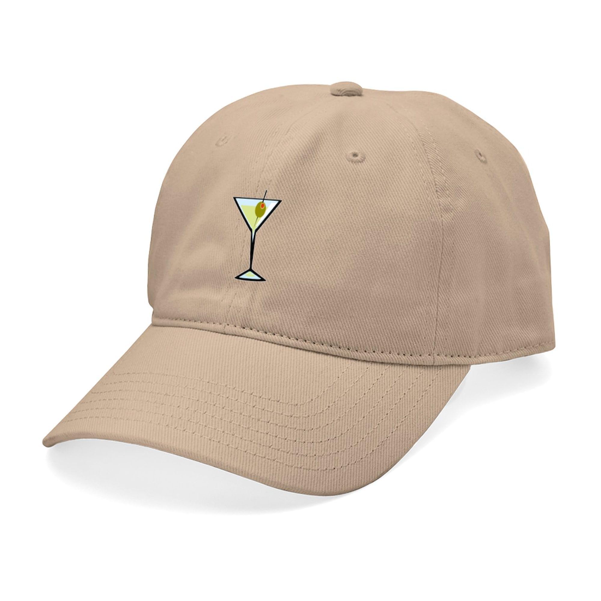 Dirty Martini Adjustable Baseball Cap for Cocktail Lovers