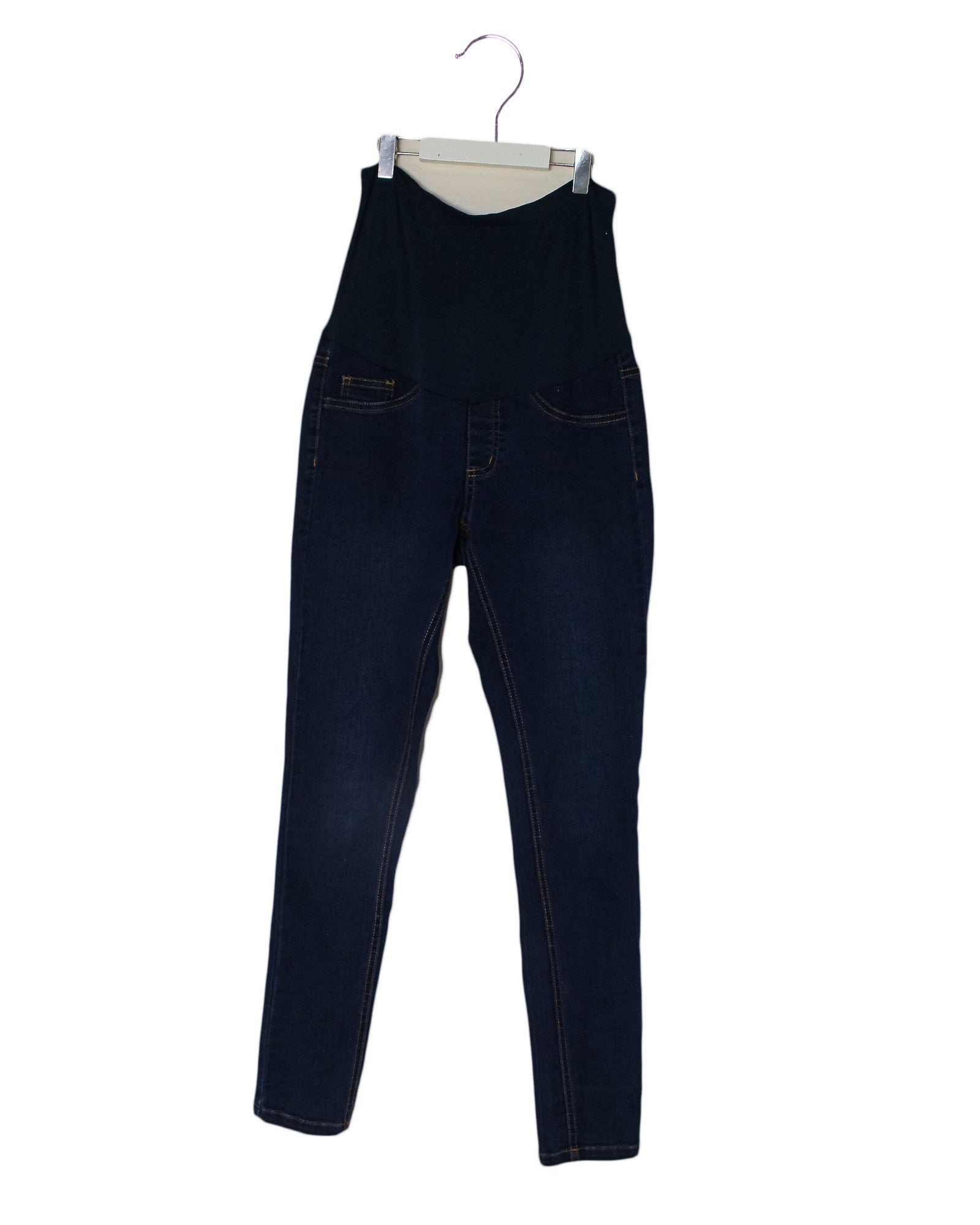 010 Maternity Over the Belly Jeans - Stretch Comfort Denim Pants for Pregnant Women - Perfect for Work, Casual Wear & Everyday Comfort