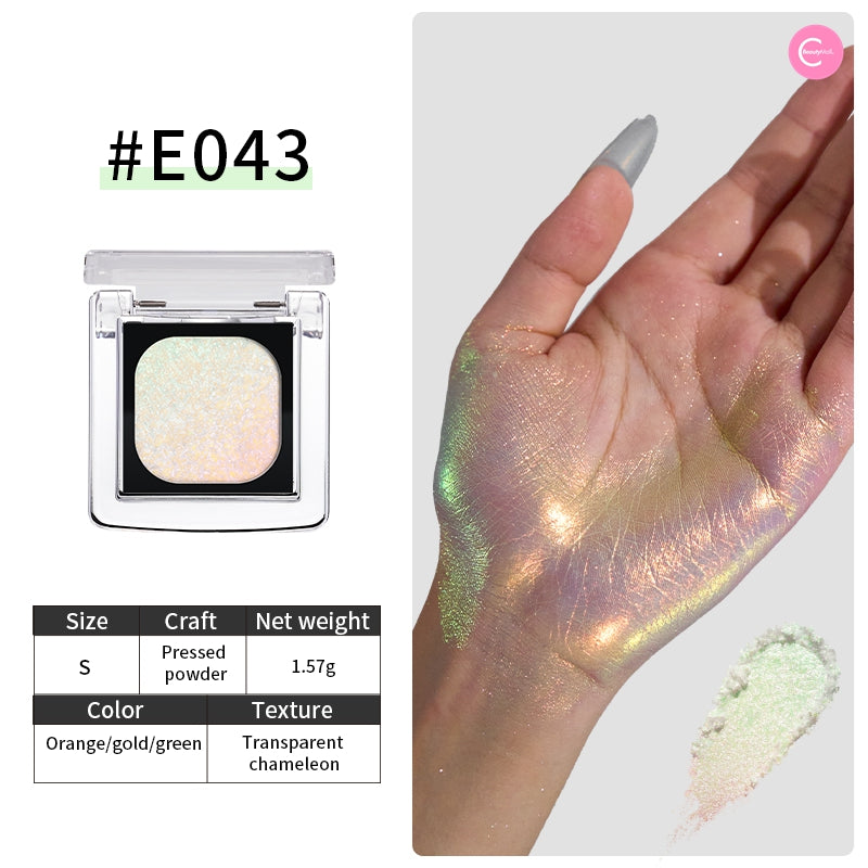 CHEERYEP Chameleon Multi-Use Glow Pot - Versatile Single Eyeshadow for Day & Night Makeup, Highlighter & Body Glow | Perfect for Parties, Festivals & Special Occasions