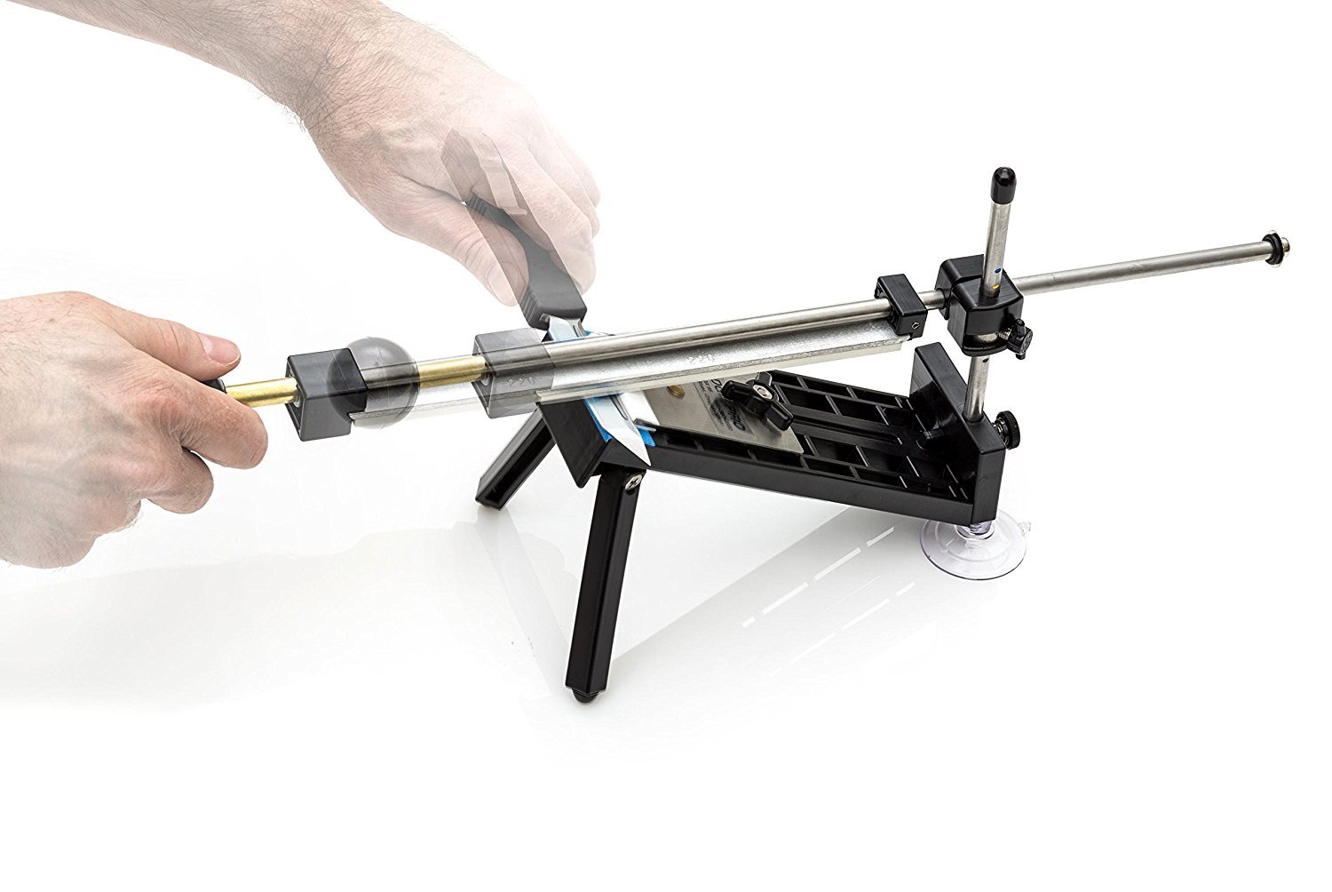 Edge Pro Apex 3 Professional Knife Sharpening Kit - Precision Sharpener for Kitchen, Hunting & Pocket Knives - Perfect for Home Chefs & Outdoor Enthusiasts