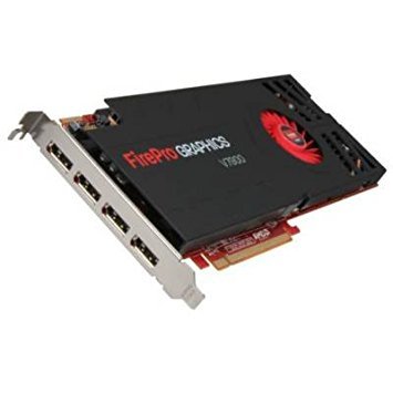 AMD FirePro V7900 2GB GDDR5 PCIe Professional Graphics Card for CAD, 3D Rendering & Video Editing - Workstation GPU with CrossFire Pro Support