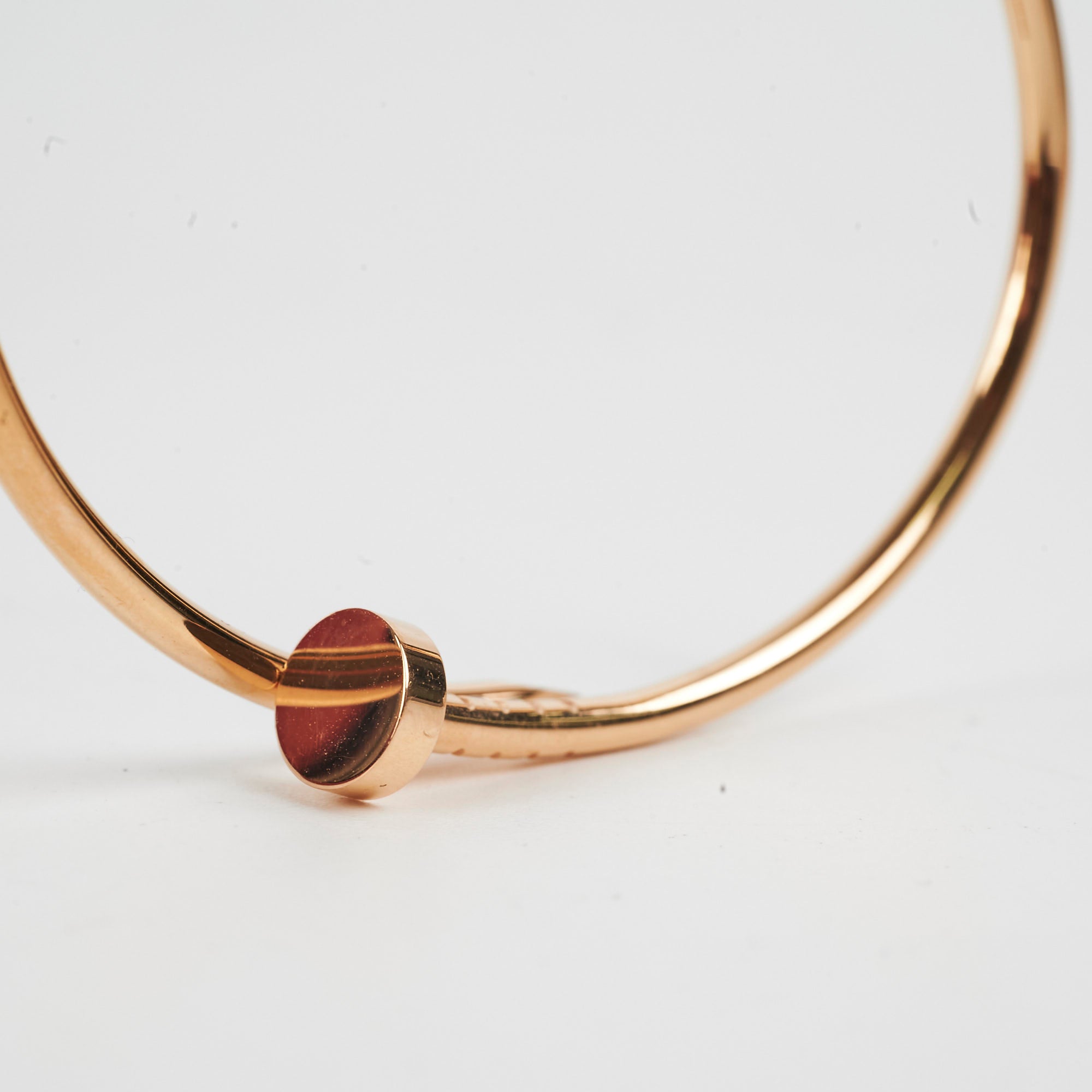 Cartier Juste Un Clou JUC Small 18K Pink Gold Size 16 Bracelet - Luxury Jewelry for Women, Perfect for Gifts, Parties & Special Occasions