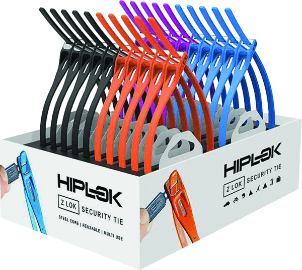 Hiplok Combo Z Lok 1 - Secure Bike Lock with Key & Cable - Durable Bicycle U-Lock for Outdoor Cycling, Commuting & Urban Safety