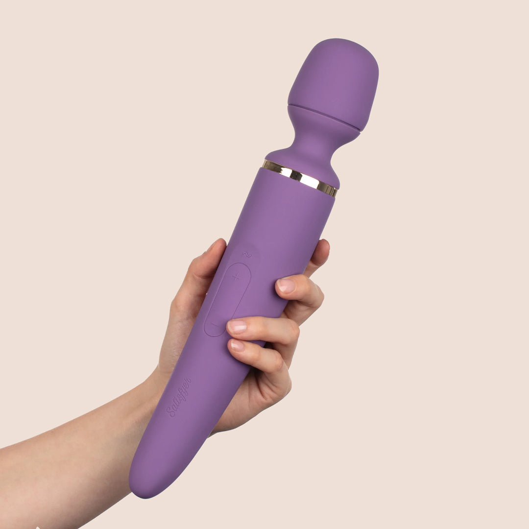 Satisfyer Wand er Woman - Premium Body Massager for Women, Relaxation & Stress Relief - Perfect for Home Spa, Self-Care & Intimate Moments