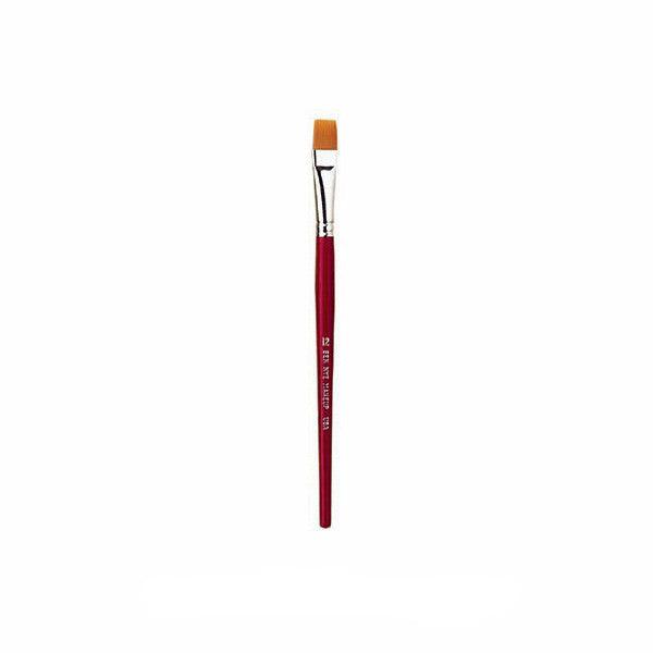 Professional Ben Nye Flat Makeup Brush - High-Quality Foundation & Concealer Brush for Flawless Makeup Application - Perfect for Stage, Film & Everyday Beauty Looks