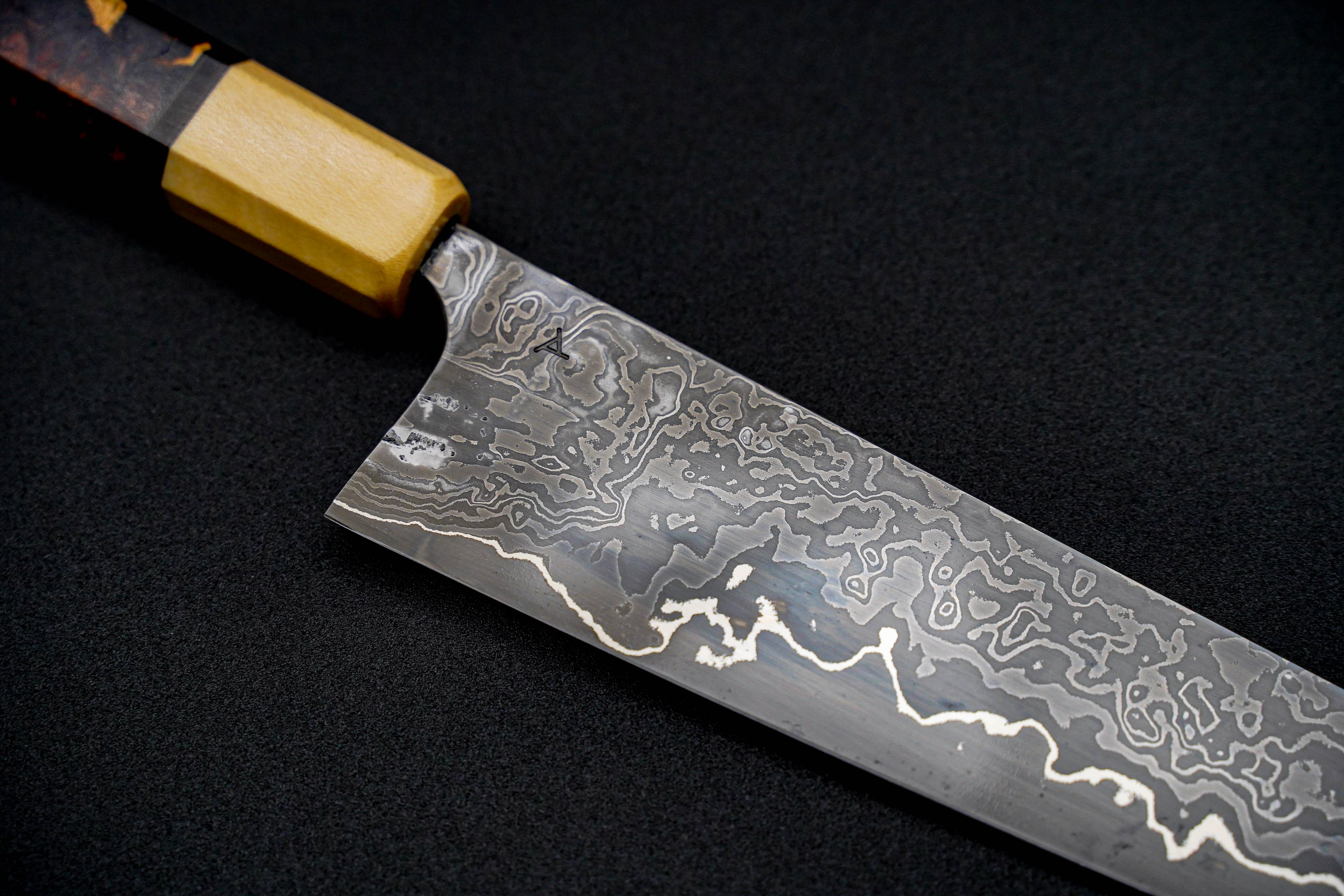 Premium Jamison Chopp 205mm Spicy White Gyuto Japanese Chef Knife - Perfect for Sushi, Meat Slicing & Precision Vegetable Cutting