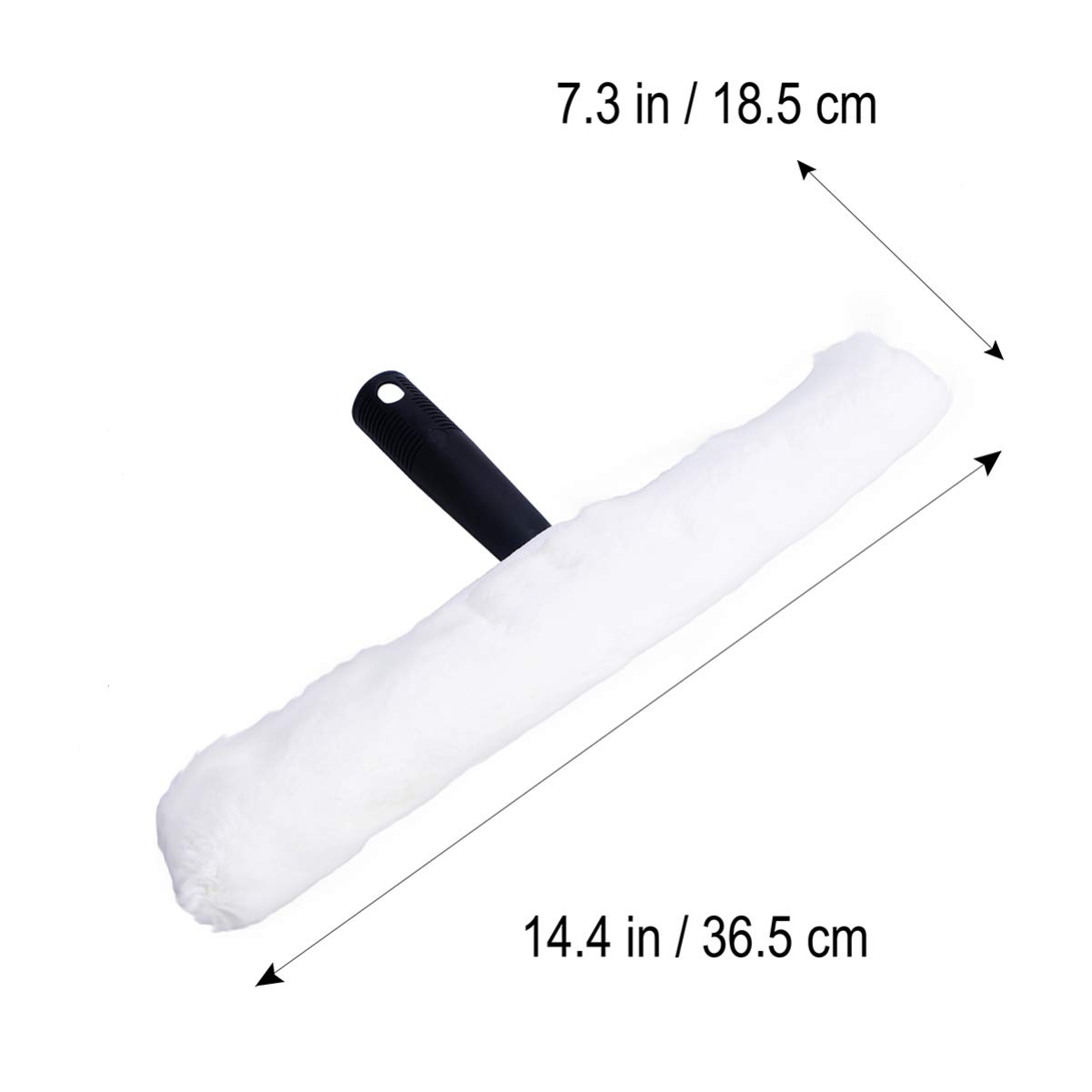 Extendable Window Squeegee with Detachable Sleeves & Water Sprayer - Professional Window Cleaning Tool for Bathroom, Shower, and Glass Surfaces - Perfect for Home, Office, and Car Window Washing