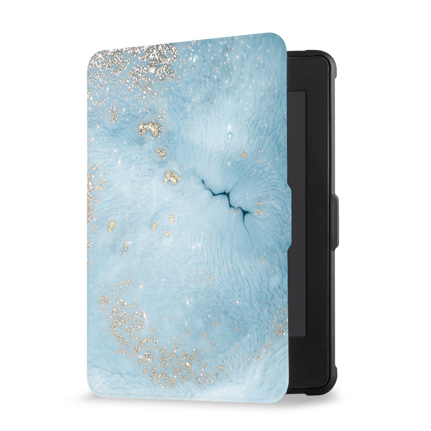 Premium Marble Gold Kindle Case - Slim Protective Cover for Kindle E-Reader | Perfect for Reading at Home, Travel & Commuting