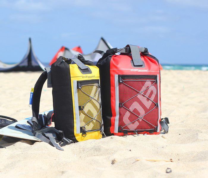 OverBoard Pro Sports 30L Waterproof Backpack - Durable Dry Bag for Swimming, Kayaking, Hiking & Outdoor Adventures