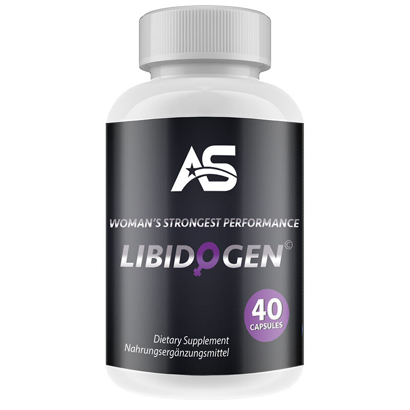 Libidogen for Women - 40 Capsules | Natural Libido & Sexual Wellness Supplement | Enhance Intimacy & Vitality | Perfect for Busy Women & Couples
