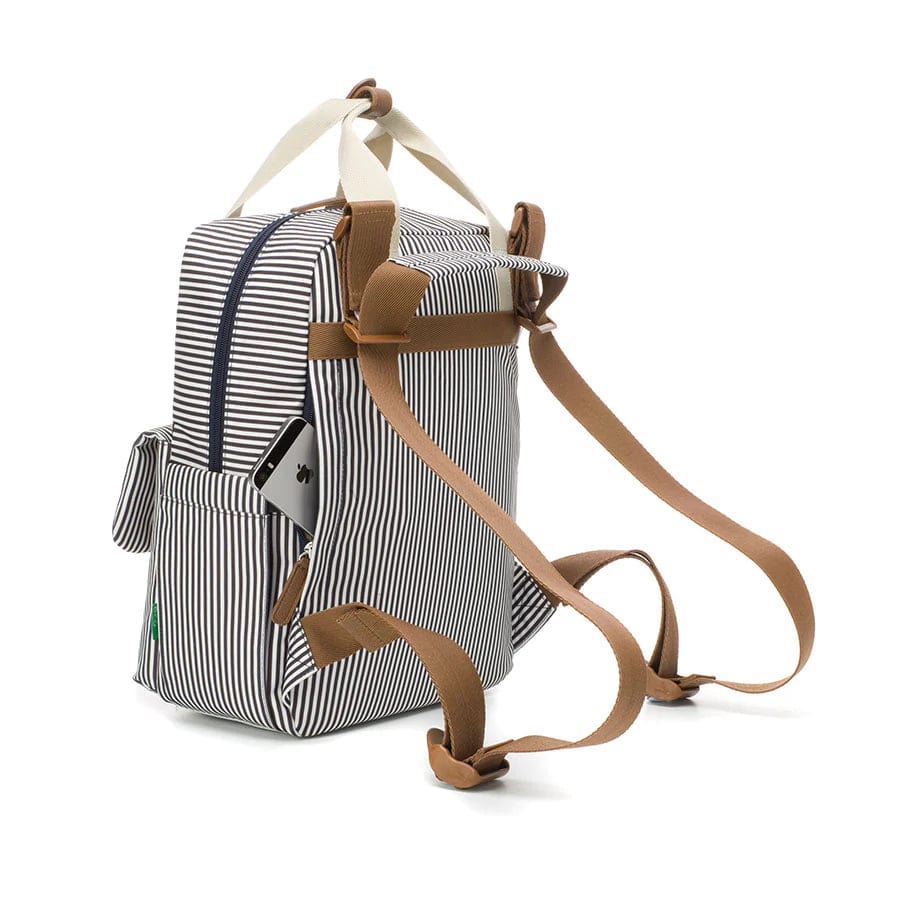 Babymel Georgi Eco-Friendly Vegan Leather Diaper Backpack - Stylish & Spacious Baby Bag for Moms, Perfect for Travel, Daycare & On-The-Go Parenting