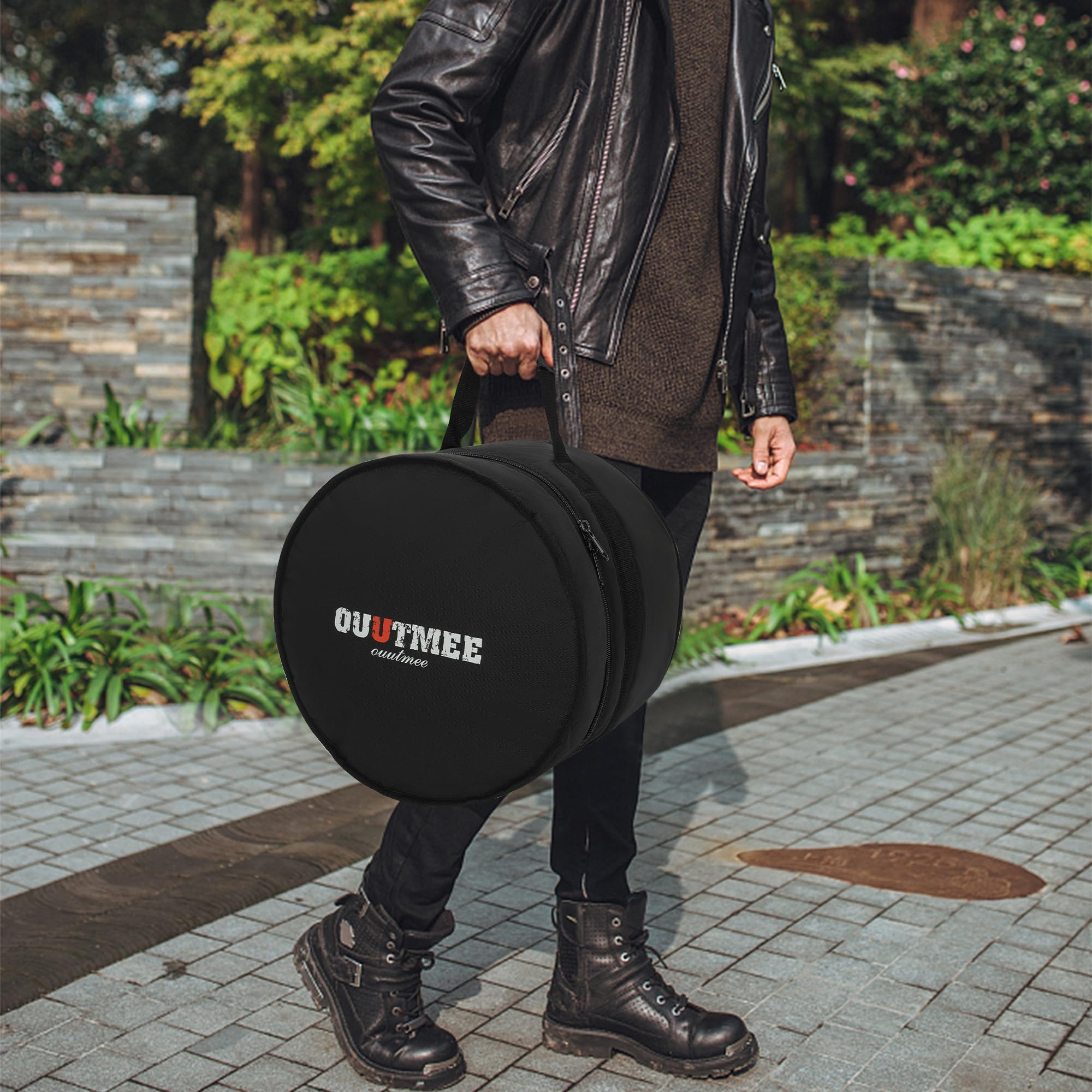 5-Piece 10mm Padded Drum Bag Set - Protective Covers for 12