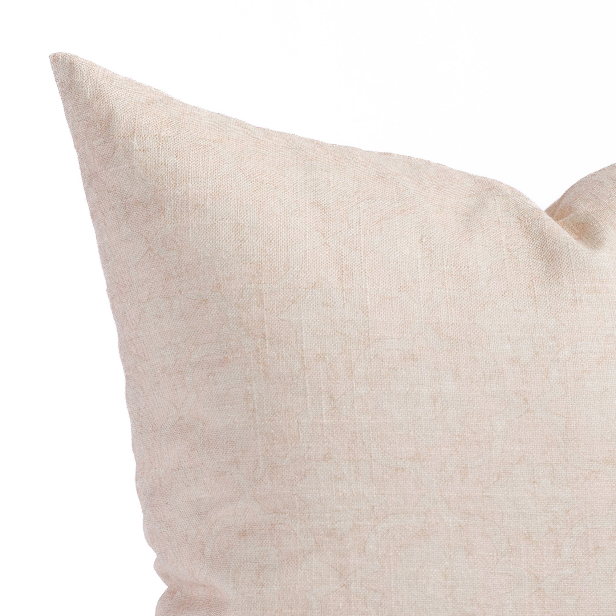 Alia 20x20 Inch Decorative Throw Pillow Cover - Soft Blush Pink Cushion for Sofa, Bed & Home Decor - Perfect for Living Room, Bedroom & Dorm