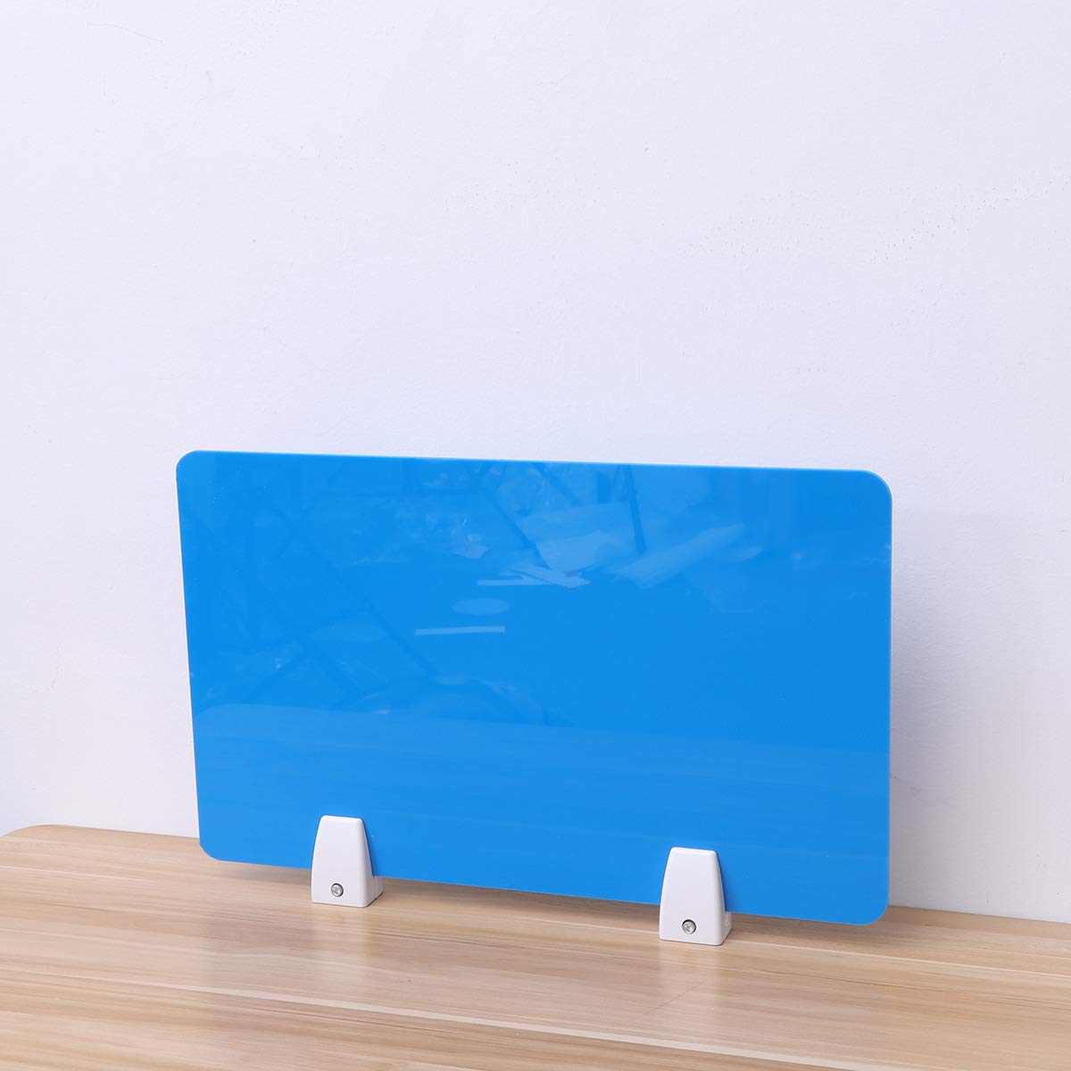 Frosted Office Desk Divider - Privacy Screen for Work & Study