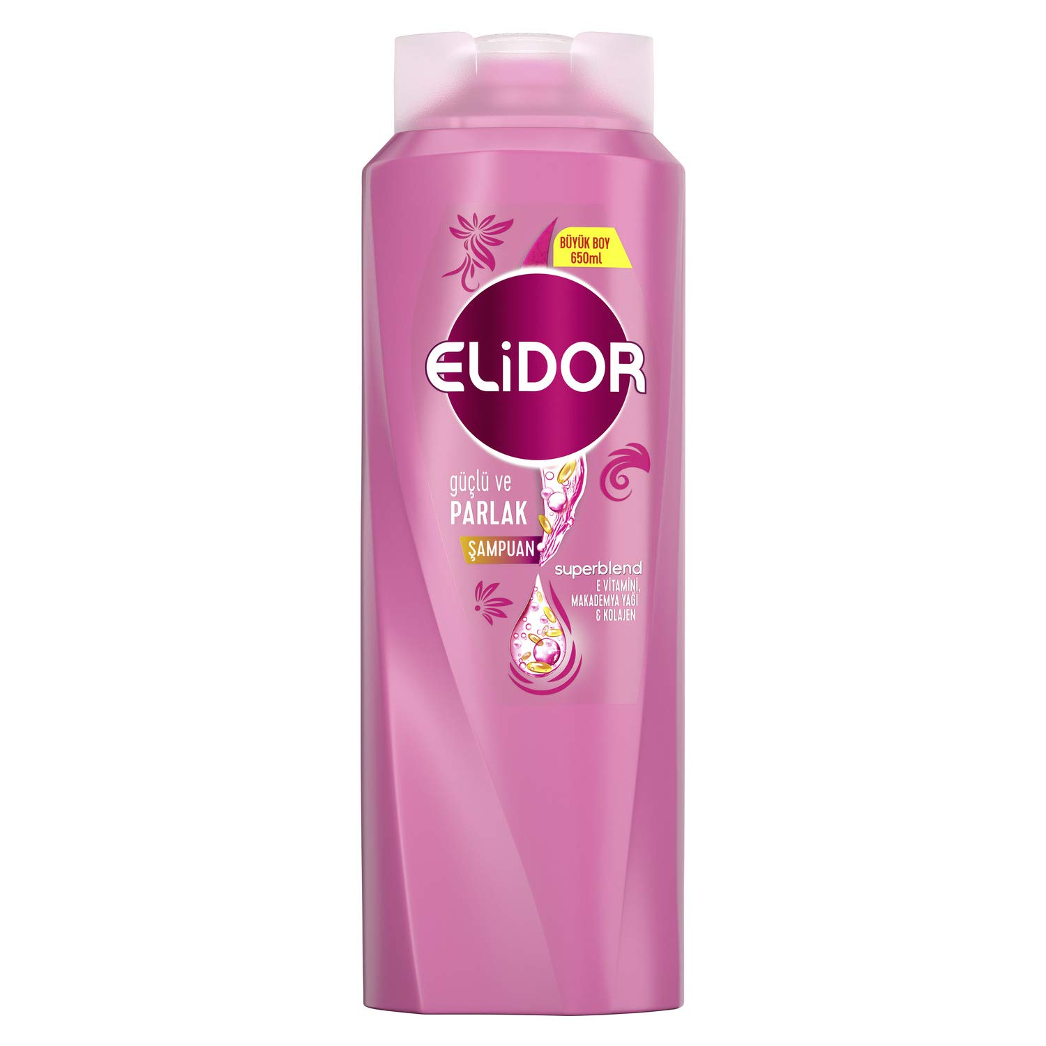 ELIDOR Radiant Shine Shampoo 650mL - Deep Nourishing & Shine Enhancing Hair Care for Strong, Glossy Locks - Perfect for Daily Use & Salon-Quality Results at Home