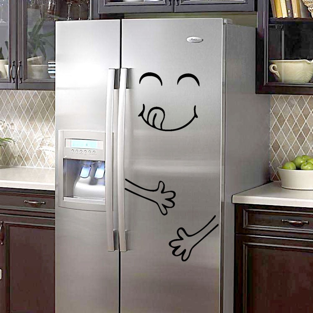 Cute Kitchen Wall Stickers - Fridge Decor for Happy Home