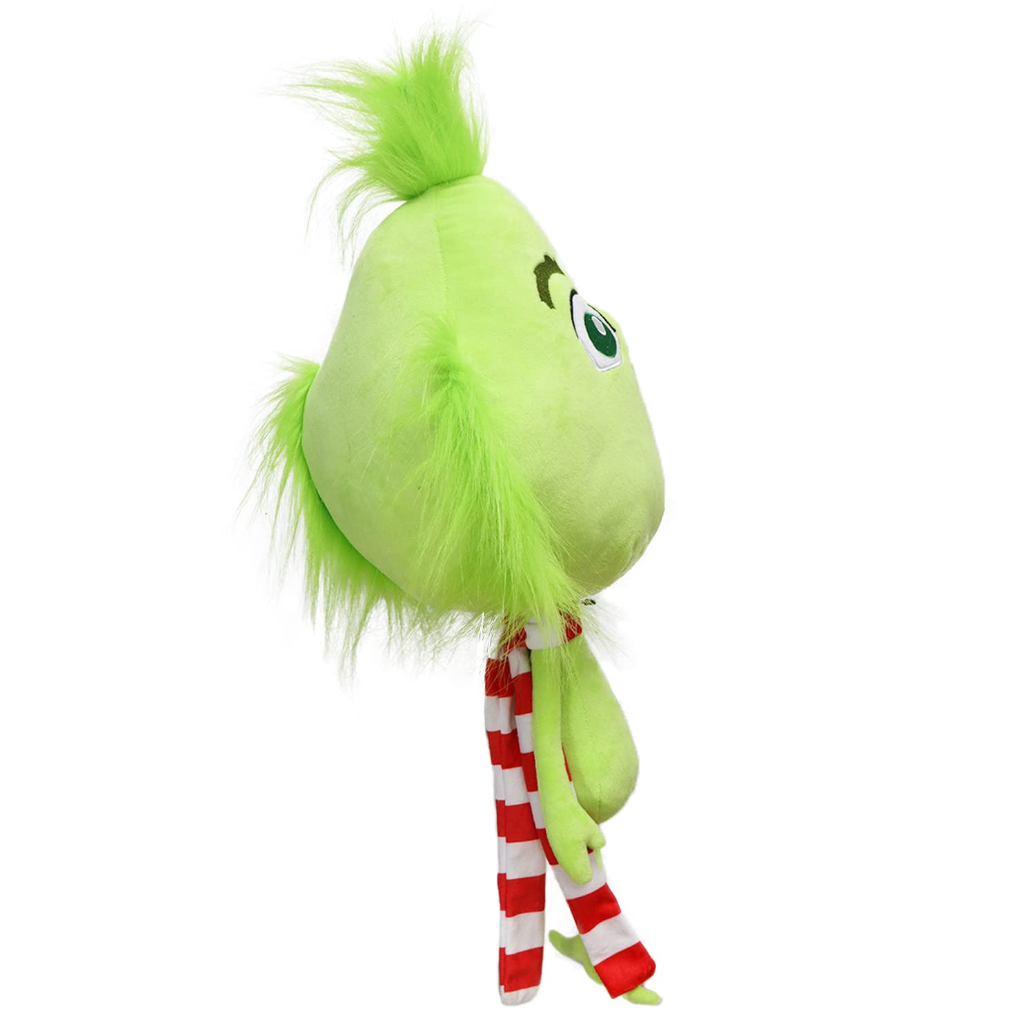 RELIGES 22 Inch Green Christmas Monster Plush Toy - Soft Stuffed Animal Doll for Kids, Boys & Girls | Holiday Decor, Xmas Gift, Bedroom Decor, Party Favors (Green)