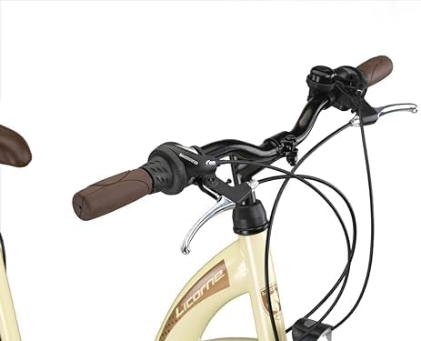 Licorne Bike Stella Premium City Bike - 20, 24, 26, 28 Inch Unisex Bicycle for Adults & Kids - 21 Speed Gears (6 Gears at 20