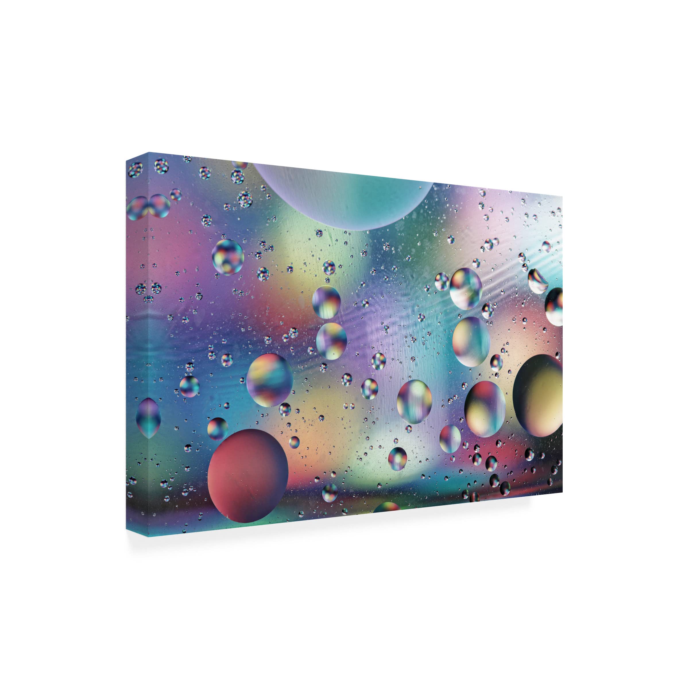Trademark Fine Art 'In The Galaxy' Canvas Wall Art Print by Beata Czyzowska - Space Themed Home Decor for Living Room & Bedroom