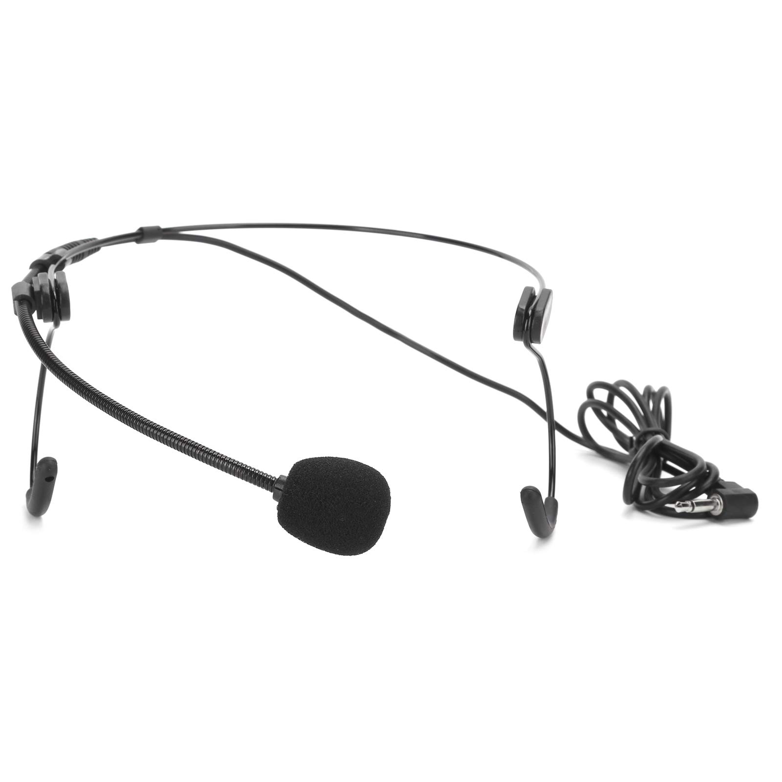 Luroze 3.5mm Mini Headworn Condenser Microphone with Wind Protection - Professional Headset Mic for Teaching, Public Speaking, Podcasting & Online Classes (Ideal for Educators, Presenters & Content Creators)
