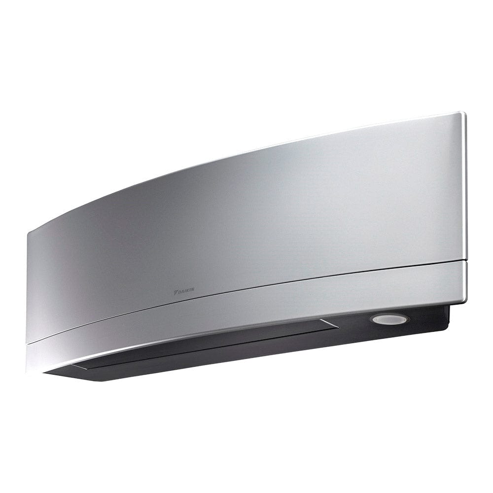 Daikin 9000 BTU 18 SEER2 Ductless Mini Split Wall Mount Heat Pump Air Conditioner - Silver | Energy Efficient Cooling & Heating for Bedrooms, Offices & Small Spaces