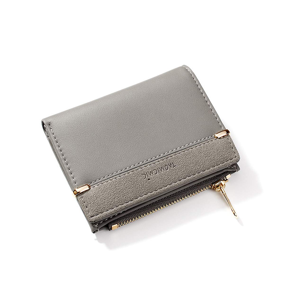 NICOLE & DORIS Women's PU Leather Bi-Fold Wallet - Slim Clutch Purse for Ladies | Perfect for Everyday Use, Travel & Gift Giving